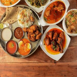 Traditional Non-Veg Thali